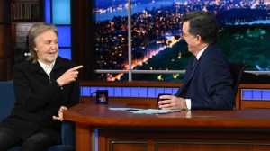 Paul McCartney is the final guest on The Late Show With Stephen Colbert
