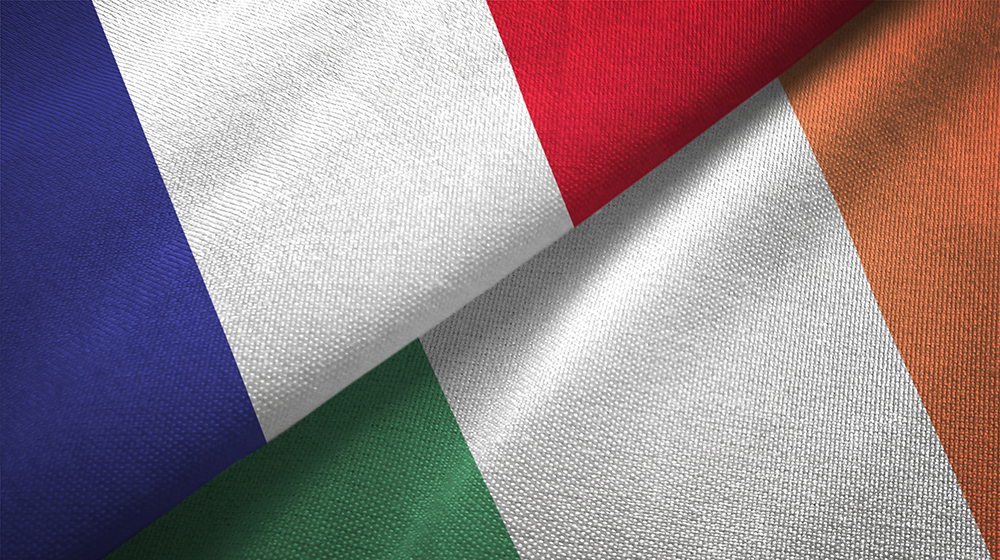 What do the French see in Ireland?