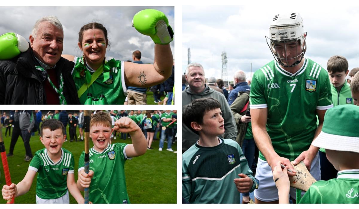 PICTURES: Limerick hurling supporters celebrate big championship big win over Clare - Page 1 of 24