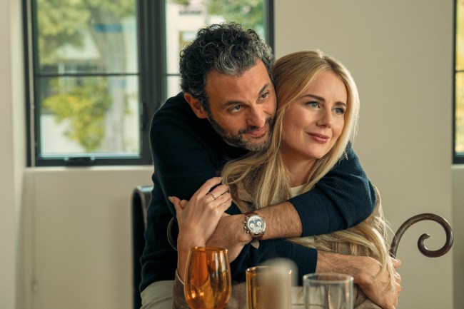 Nobody Wants This. (L to R) Arian Moayed as Andy, Justine Lupe as Morgan in episode 203 of Nobody Wants This. Cr. Erin Simkin/Netflix © 2025