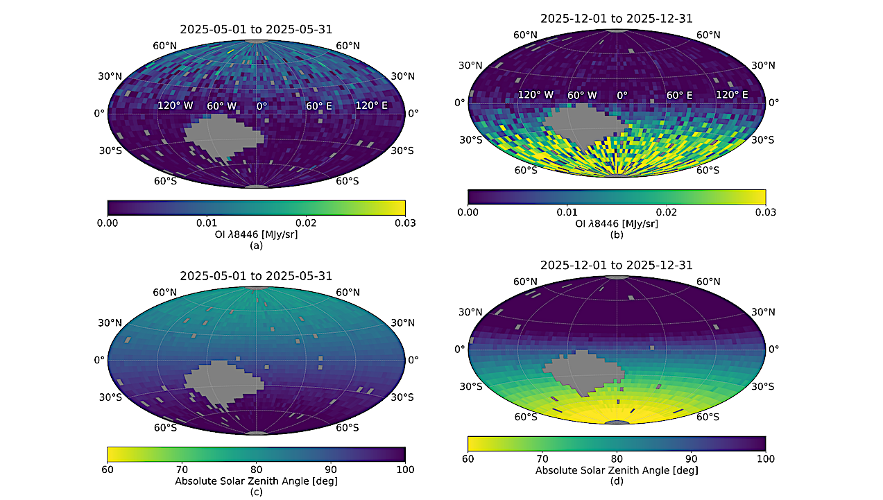 Observations Of Atmospheric Helium And Oxygen With SPHEREx