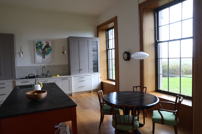 The layout is modern and spacious, but still with plenty of period charm. Photograph: Dara Mac Dónaill