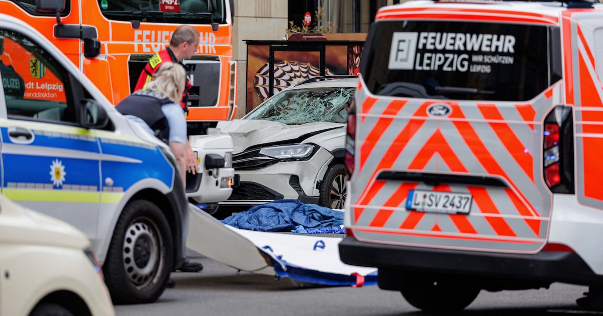 Two killed after car ploughs into crowd of people in Leipzig, Germany – The Irish Times