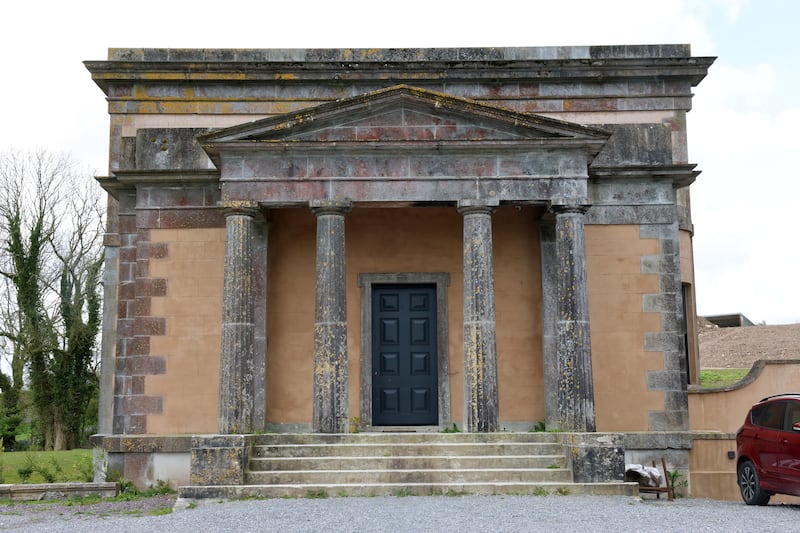 Exterior of Dromdiadh House. Photograph: Dara Mac Dónaill