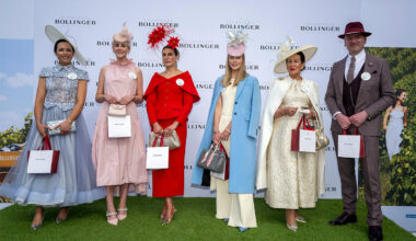 Bollinger's Best Dressed impresses judges with 'nifty two-piece' she designed herself