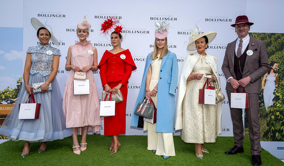 Bollinger's Best Dressed impresses judges with 'nifty two-piece' she designed herself