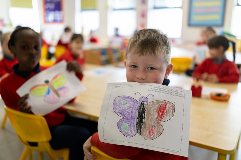 Children at St Joseph's benefit from learning via AI. Photograph: Chris Maddaloni