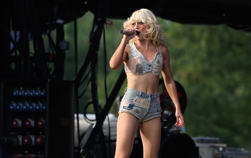 Coming to Collins Barracks: Amy Taylor of Amyl and the Sniffers. Photograph: Katja Ogrin/Redferns