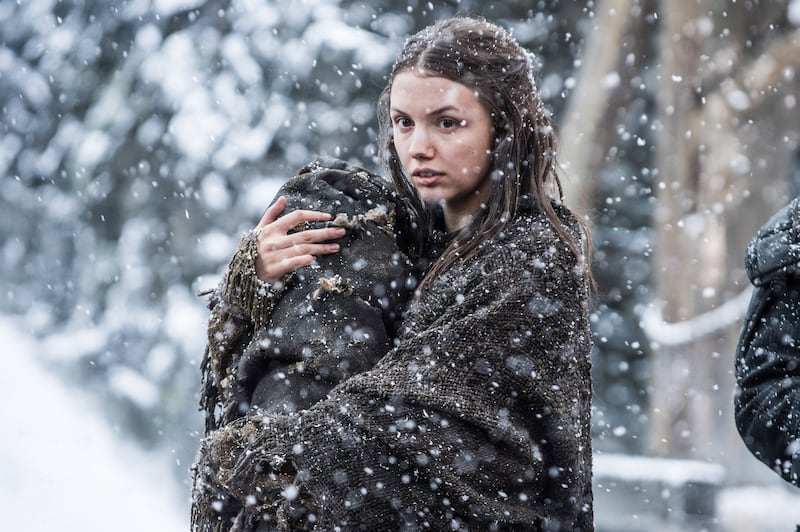 Game of Thrones: Hannah Murray as Gilly. Photograph: HBO