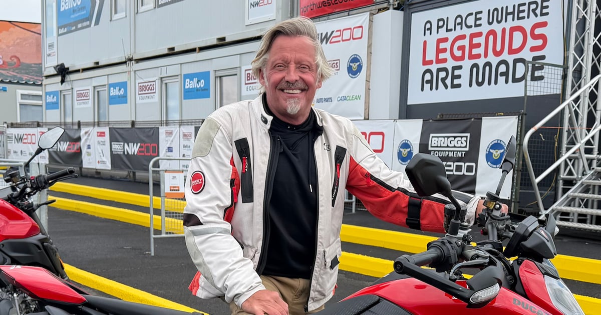 ‘I got hooked on motorbikes in Ireland’