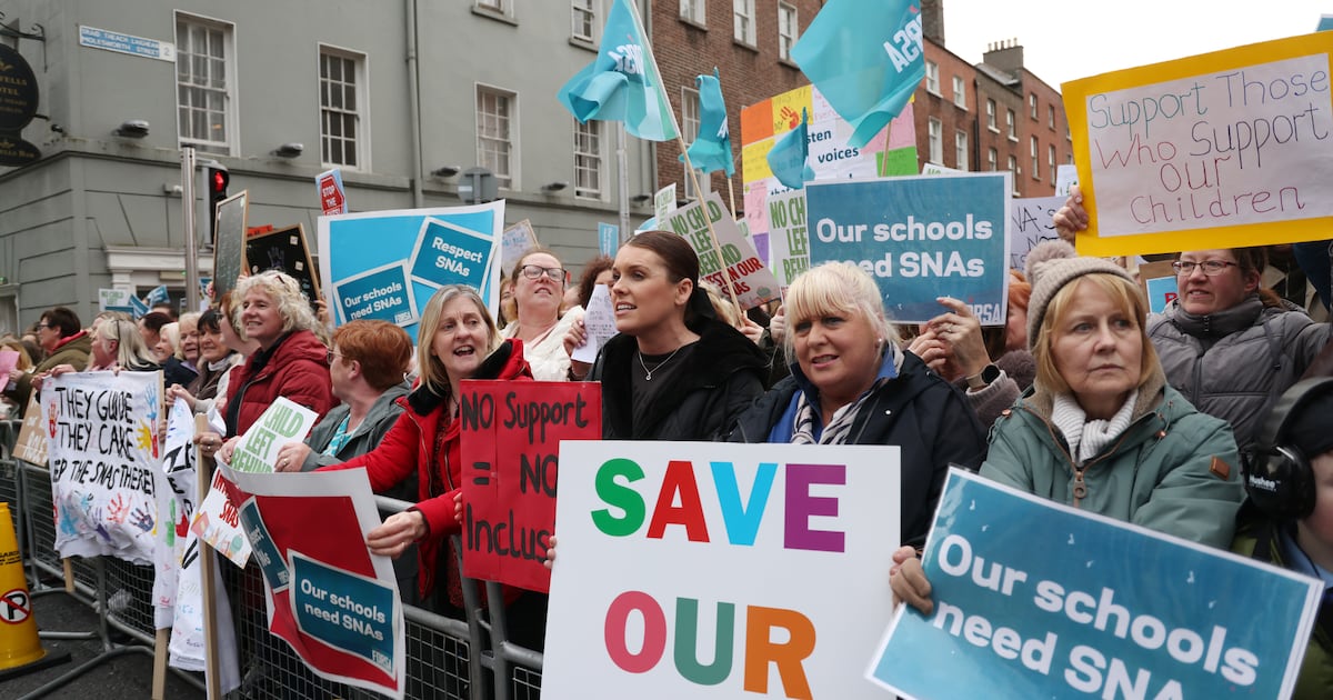 Parents devastated by proposed SNA cuts in schools – The Irish Times