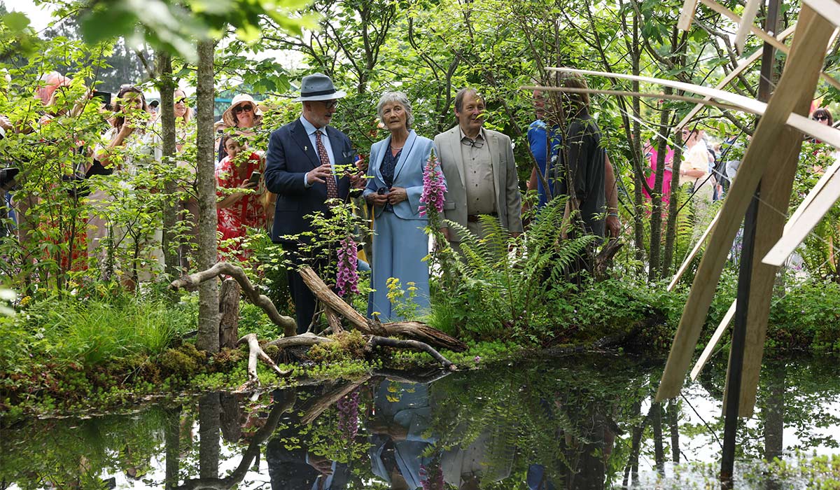 President Catherine Connolly Officially opens Bord Bia Bloom 2026 Festival in Phoenix Park in Dublin. Pic: Tony Maxwell