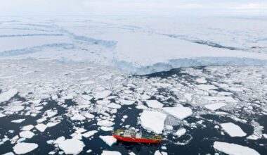 The ‘doomsday’ glacier’s giant ice shelf is about to break away