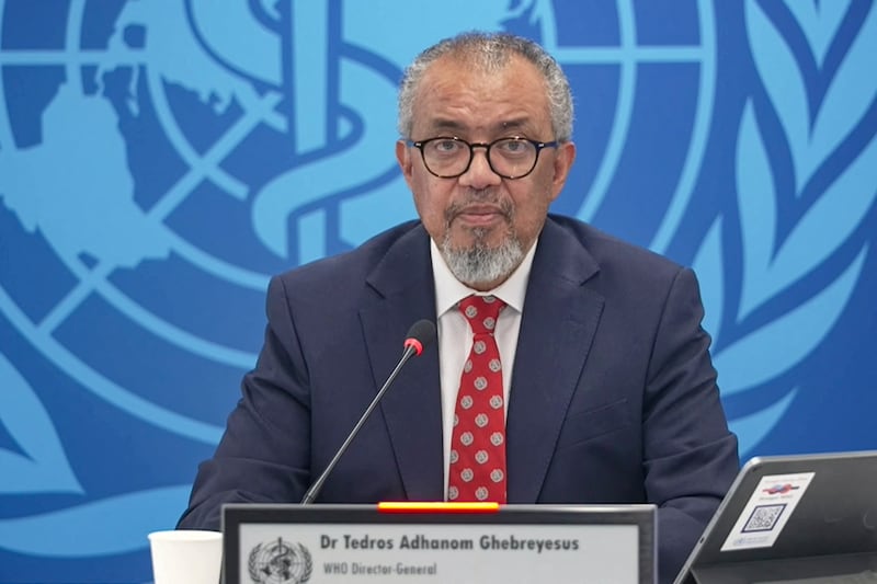 WHO director general Tedros Adhanom Ghebreyesus. Photograph: Getty Images