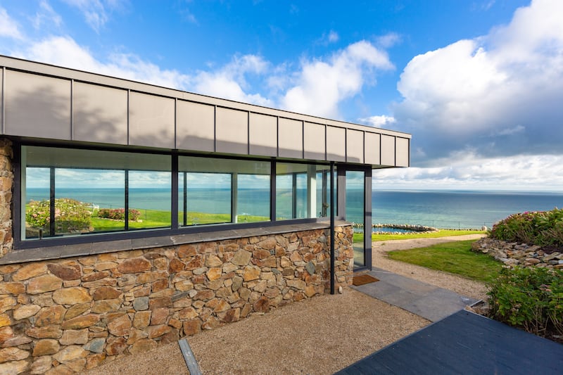 Howth stone wall
