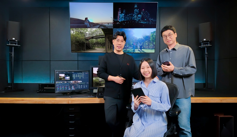 ▲ (From left) Taesik Eom, Bomi Kim and Sugon Baek
