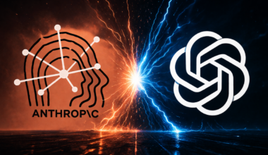 Anthropic and OpenAI logos