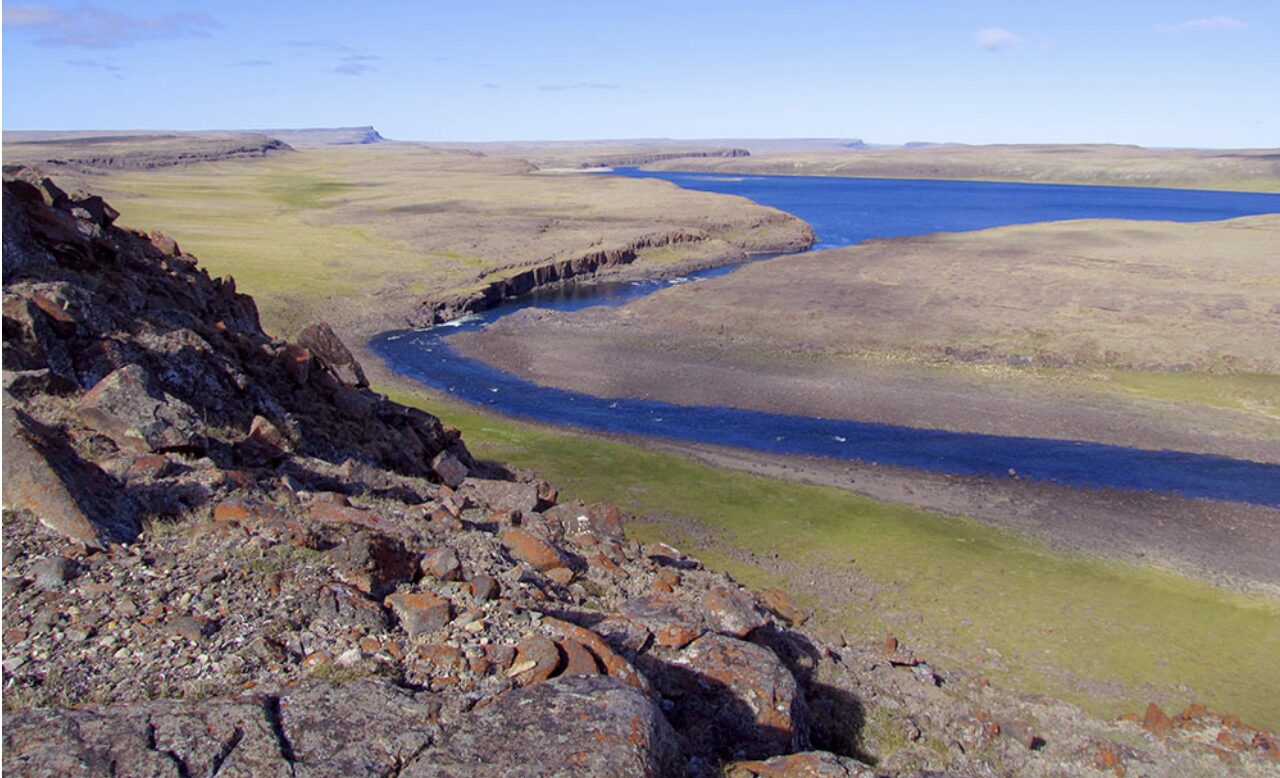 tundra river