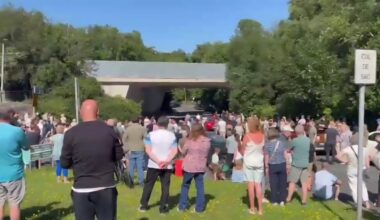 WATCH: Vigil for Alex Coughlan who died after serious assault