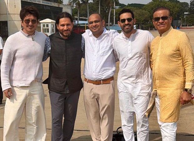 EXCLUSIVE: The INSIDE story of Sajid Nadiadwala, Rajkumar Hirani, Vikrant Massey, Sunil Grover’s heartwarming meet with Gurudev Sri Sri Ravi Shankar in Bengaluru