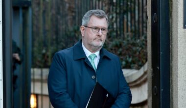 Jeffrey Donaldson’s sex offences trial to run alongside wife’s case – The Irish Times