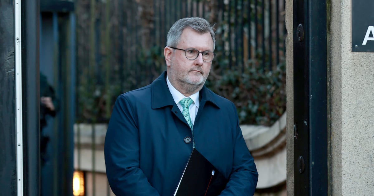 Jeffrey Donaldson’s sex offences trial to run alongside wife’s case – The Irish Times