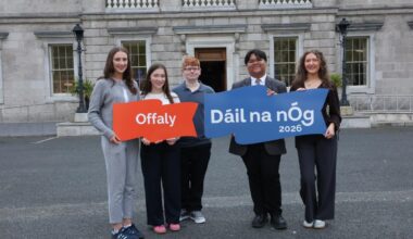 Offaly delegates attend Dáil na nÓg to shape conversations on education in Ireland