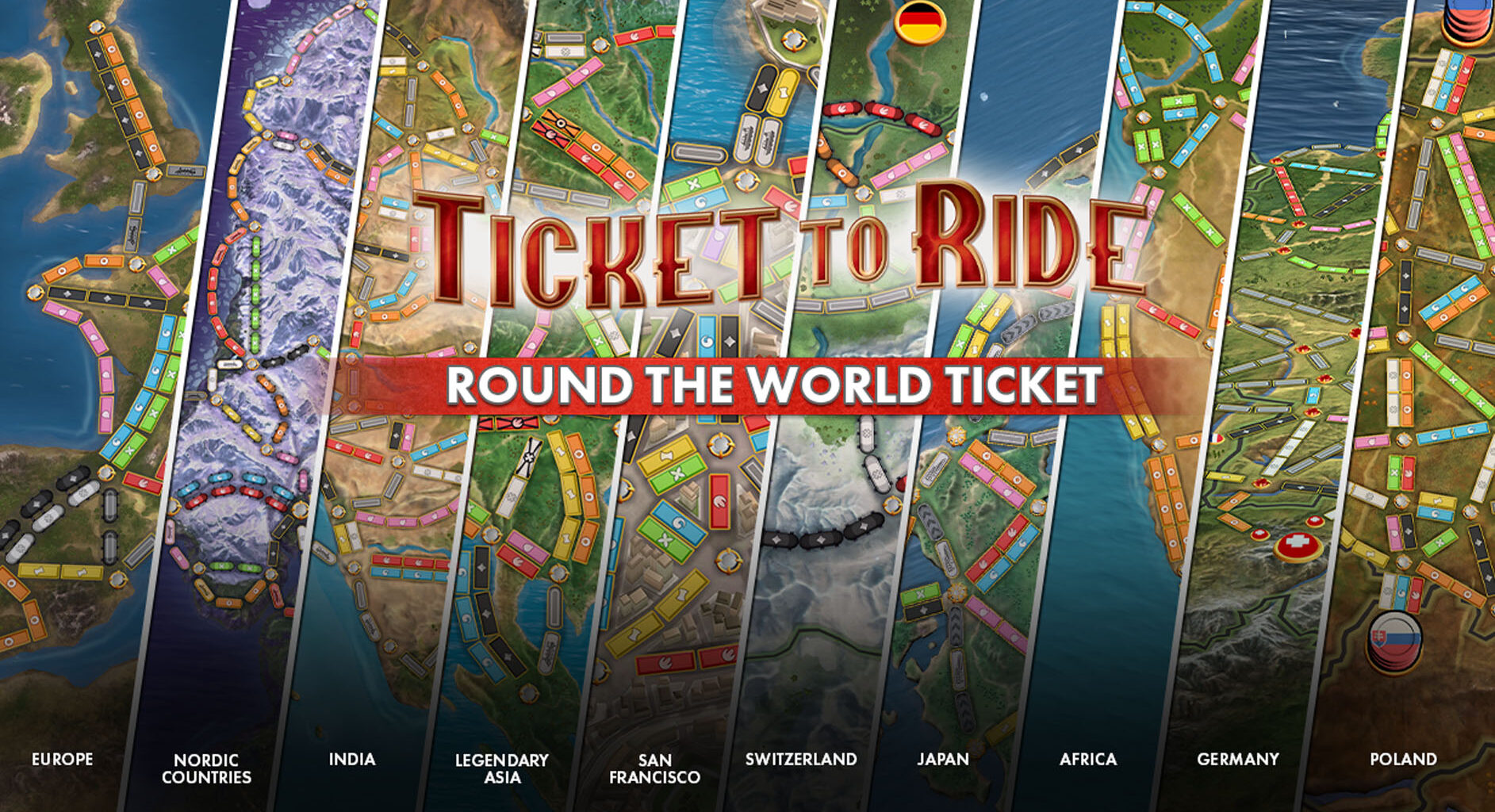 Ticket to Ride: Round the World Ticket