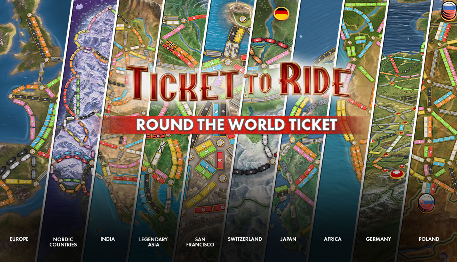 Ticket to Ride: Round the World Ticket