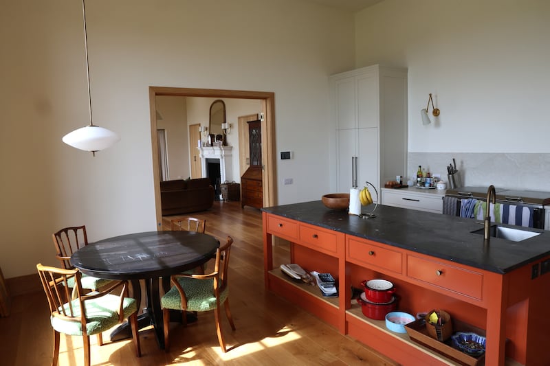 The layout is modern and spacious, but still with plenty of period charm. Photograph: Dara Mac Dónaill