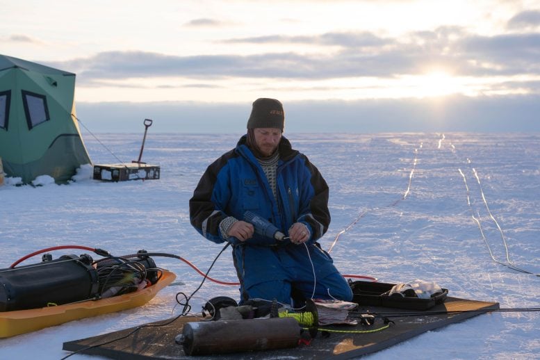 Tore Hattermann on Fimbulisen Ice Shelf