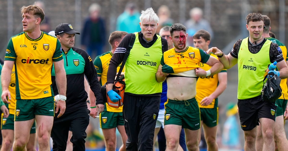 Live GAA updates: Donegal hammer Kerry after massive half-time melee, Cork welcome Meath to Páirc Uí Rinn – The Irish Times