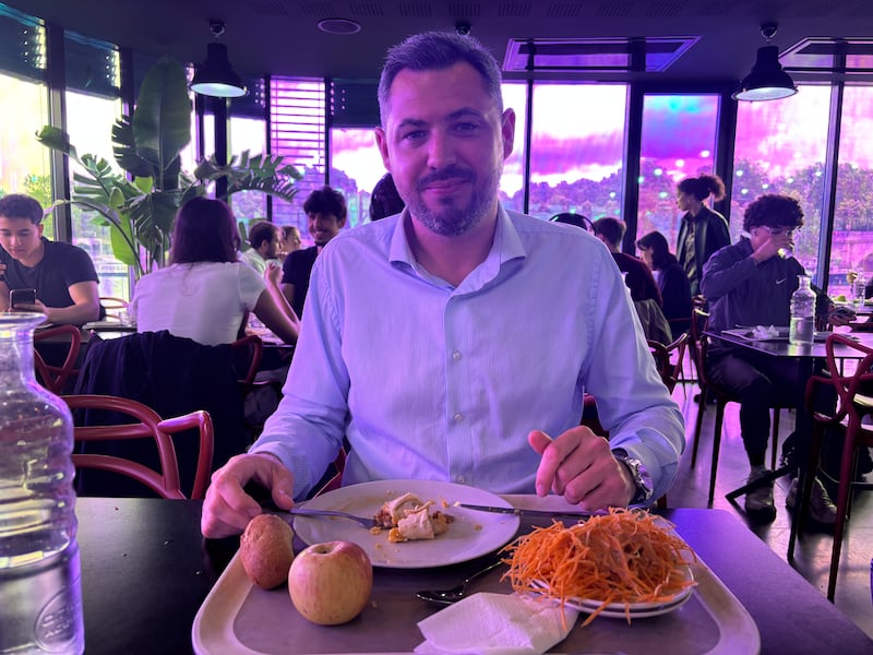 Restaurant manager Jean-Félix Ramm says footfall has risen 10-20 per cent since the price drop. Photograph: Naomi O'Leary