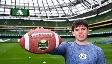 Meet the Irish teen set to make his American football debut in Dublin – The Irish Times