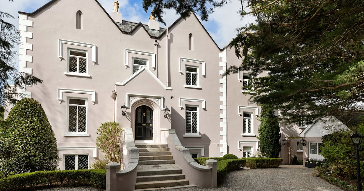 Elegant Blackrock house with tennis court once owned by founder of Penneys – The Irish Times