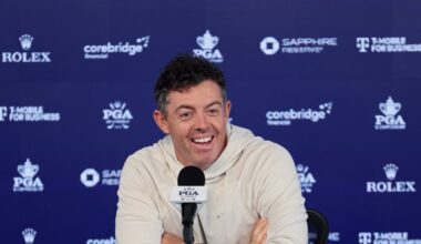 Rory McIlroy curtails practice round after three holes due to minor toe injury – The Irish Times