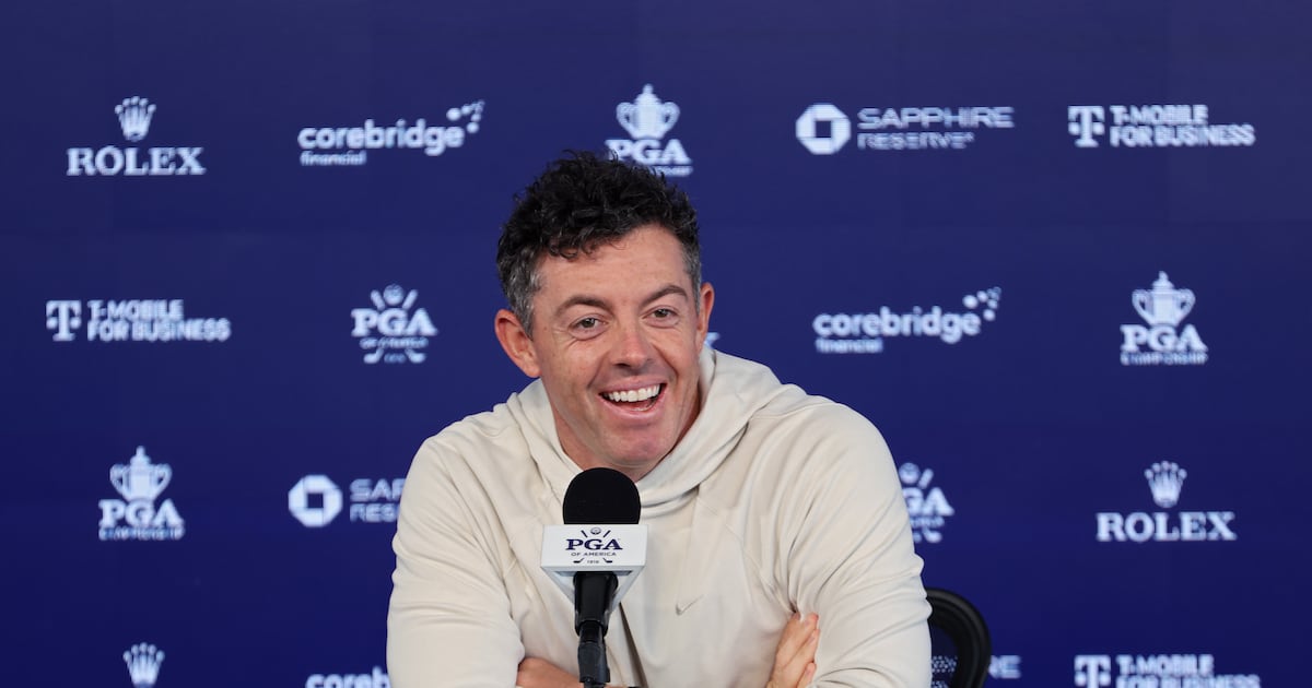 Rory McIlroy curtails practice round after three holes due to minor toe injury – The Irish Times