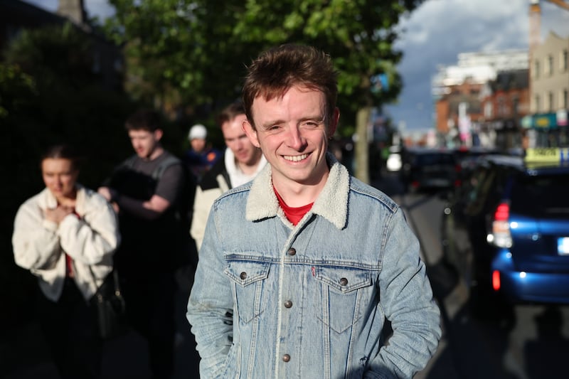 Bohemians fan Robert Finn is undecided on who he will vote for in the Dublin Central byelection. Photograph: Enda O'Dowd