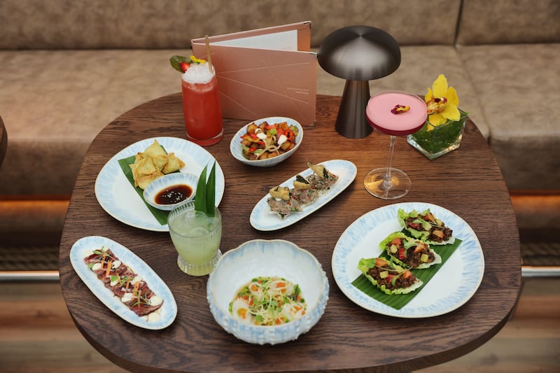 A selection of dishes from Anantara at The Marker. Photograph: Alan Betson