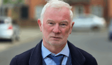 On the doors with Malachy Steenson in Dublin Central