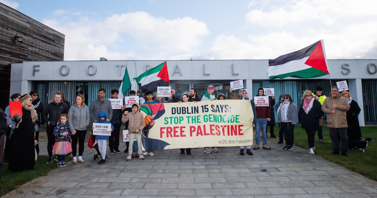 ‘We shouldn’t be playing’: Some Opposition TDs call for cancellation of Ireland-Israel game – The Irish Times