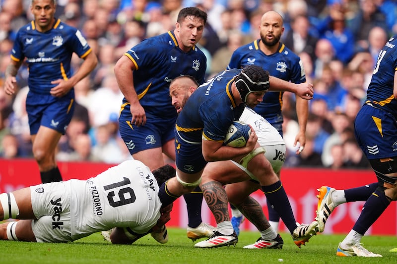 Leinster's Caelan Doris. Photograph: Brian Lawless/PA