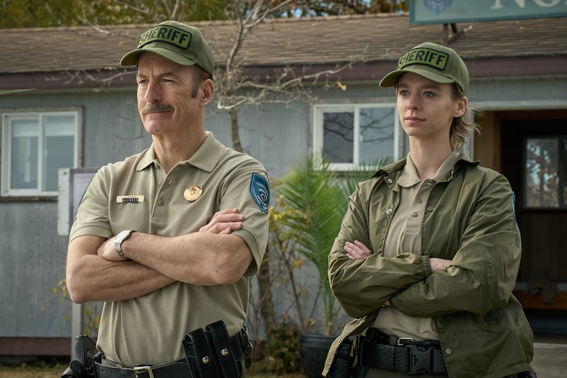 Normal: Bob Odenkirk and Jess McLeod. Photograph: Magnolia Pictures