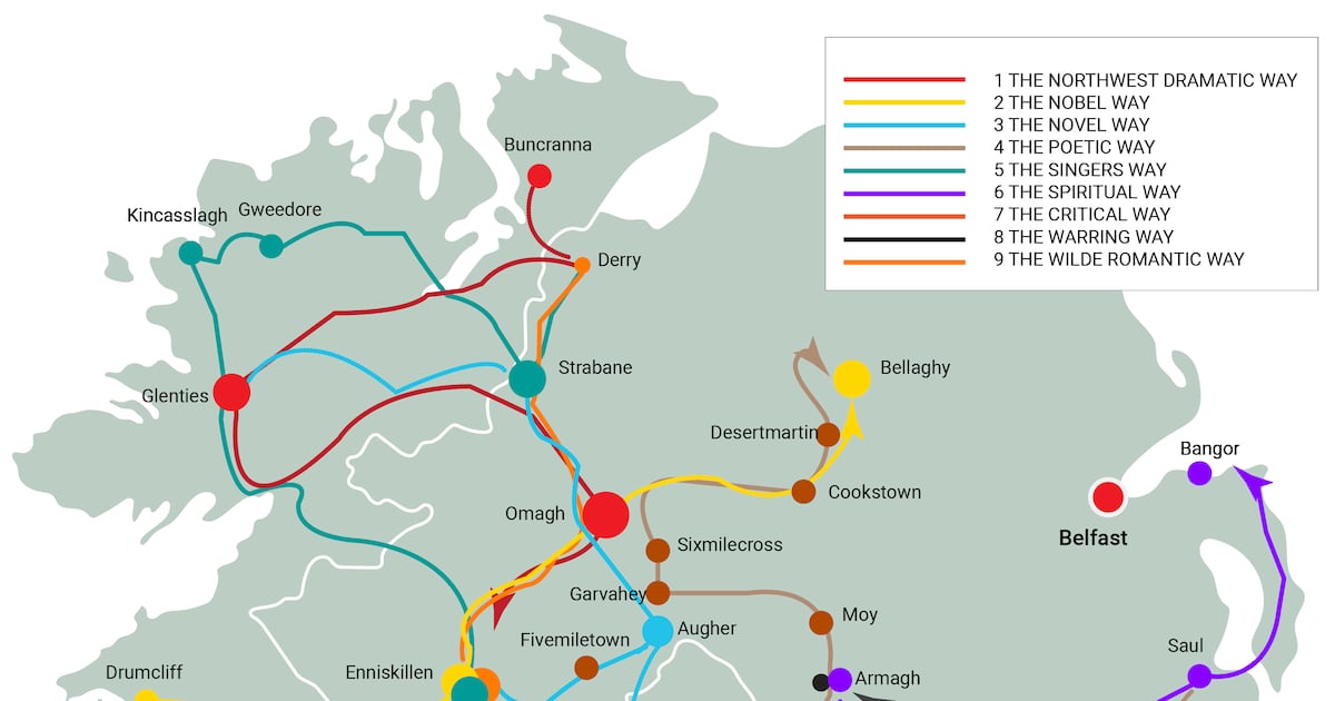 A new Wild Atlantic Way? How nine ‘literary routes’ could form a map of Irish writing – The Irish Times