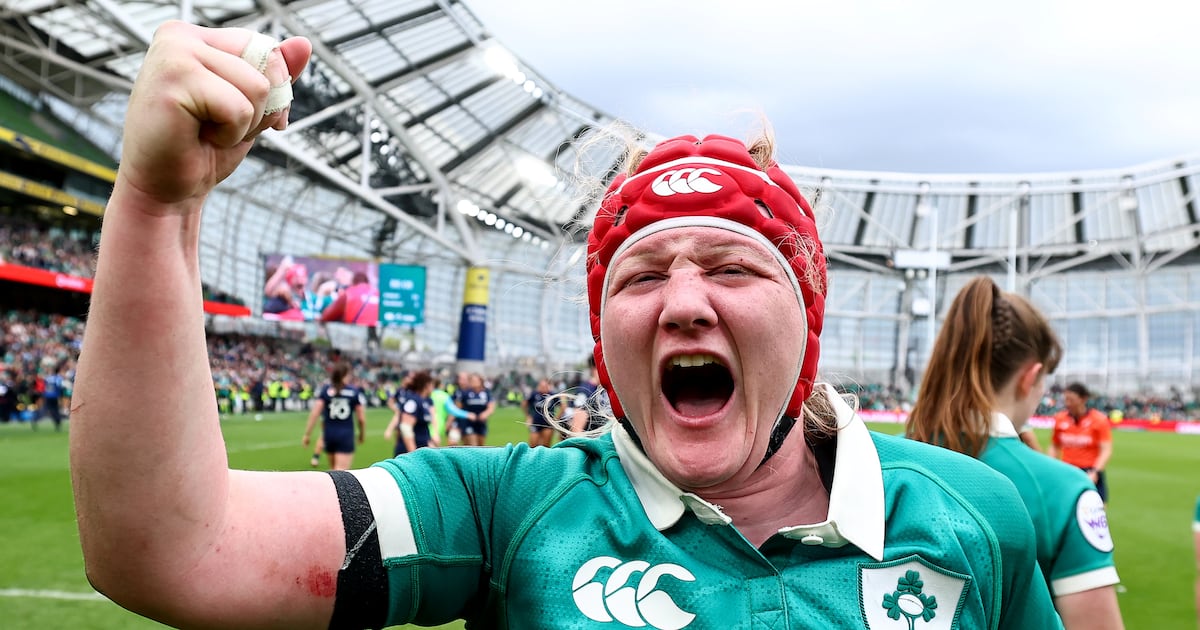 Ireland crown historic occasion with blistering first-half display as Scotland put to the sword – The Irish Times