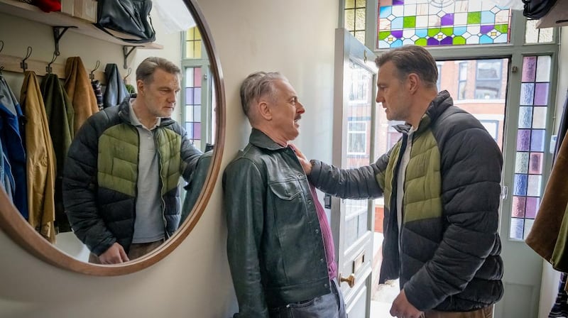 Alan Cumming and David Morrissey in Tiptoe on Channel 4.