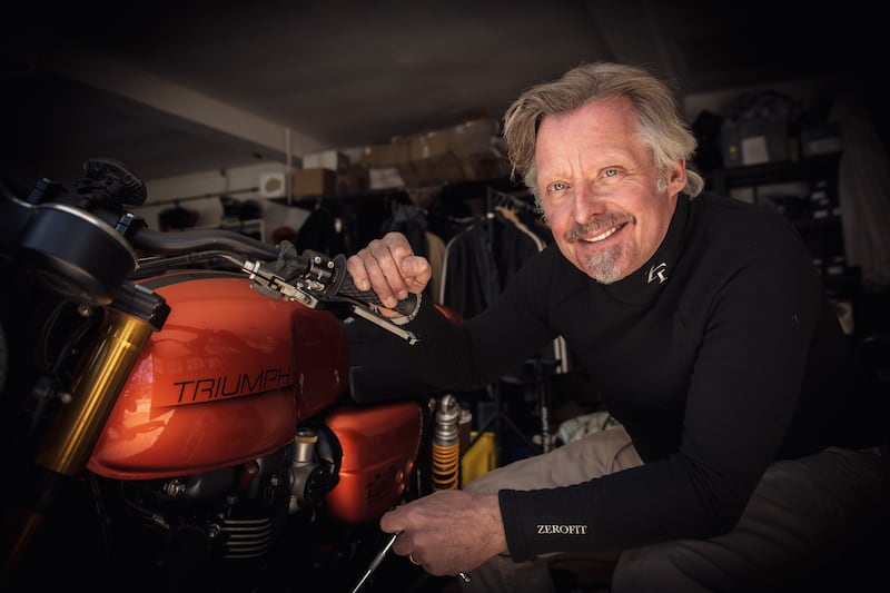 Charley Boorman caught the motorcycle bug at an early age