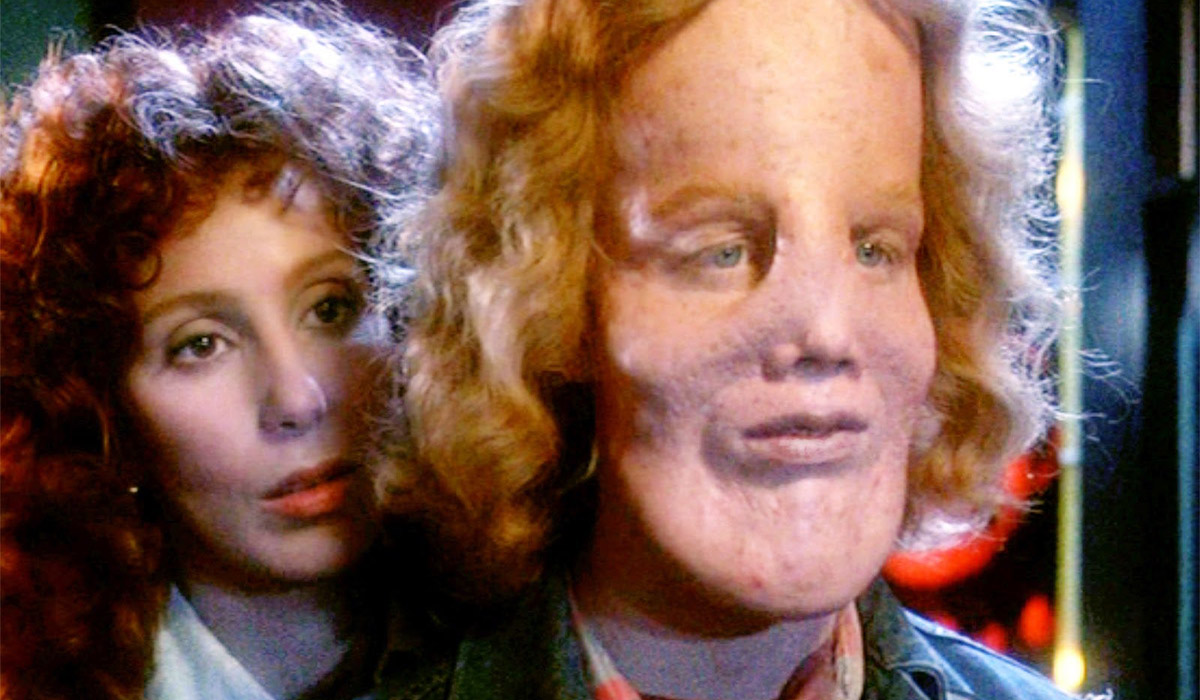 Mask with Cher, 1985. Pic: Universal Pictures