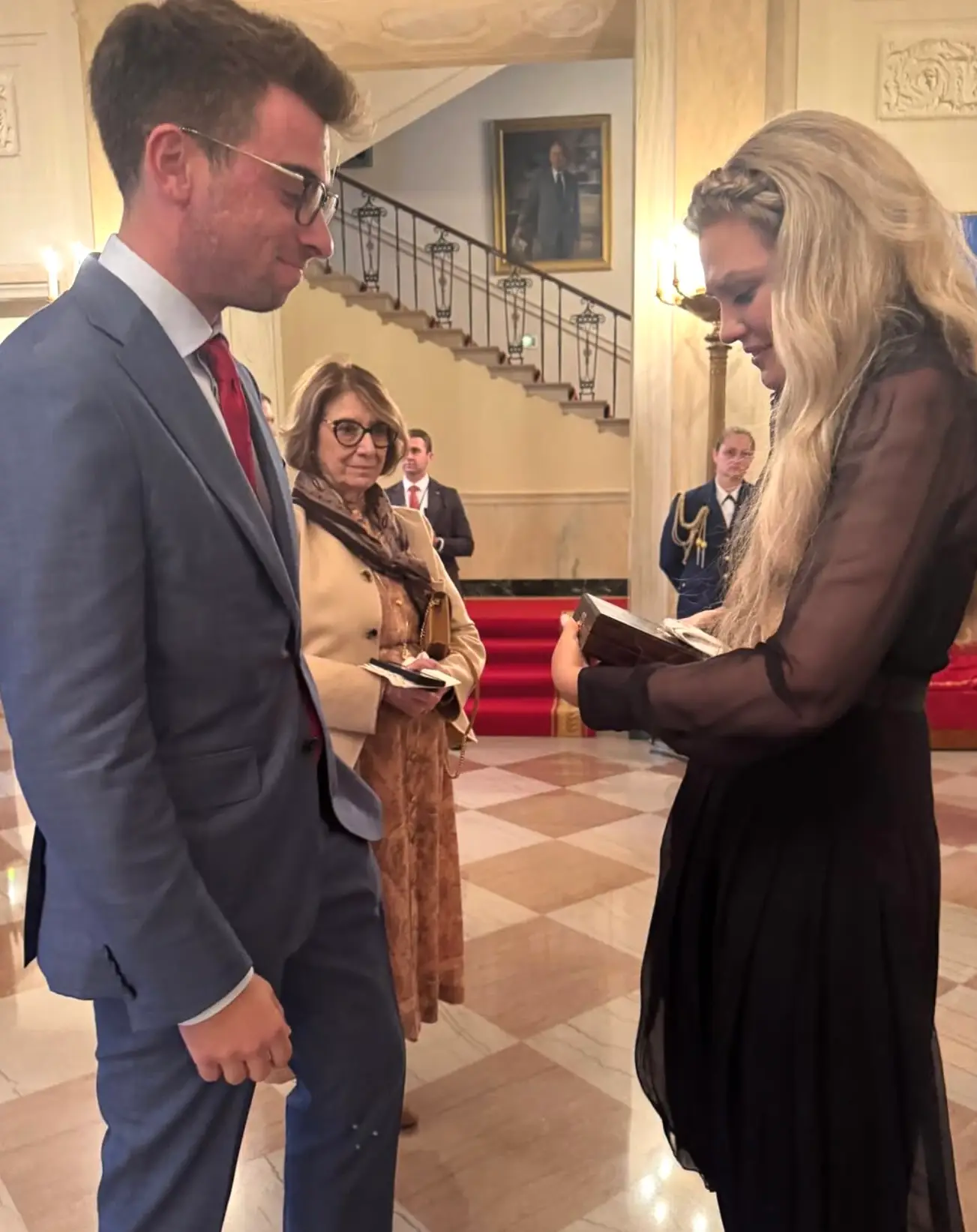 The mother-of-two said Wynn was simply a source of 'support' (Instagram/@blakewynn)
