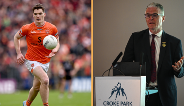 Armagh Star Jarly Óg Burns Had Brilliant Line About Jarlath Burns After Ulster Win